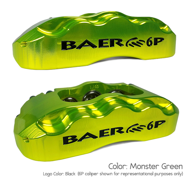 15" Rear Extreme+ Brake System - Monster Green